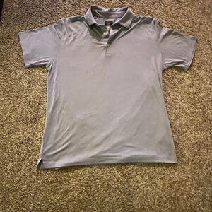 Greg Norman Collection Light Gray Polo Shirt